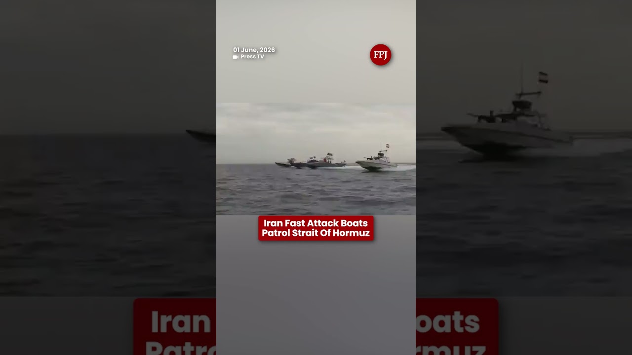 Iran Navy Fast Attack Boats Patrol Strait Of Hormuz, Monitor Maritime Traffic & Enforce Compliance