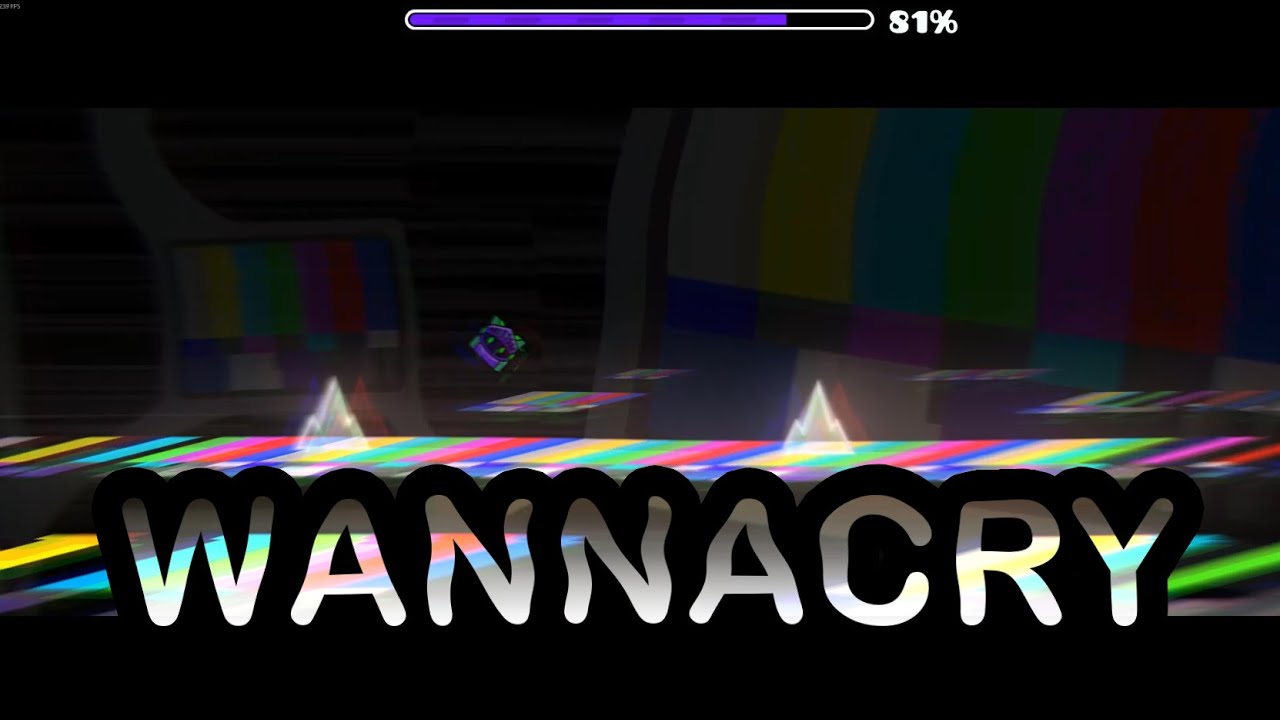 Geometry Dash - WANNACRY (Demon)