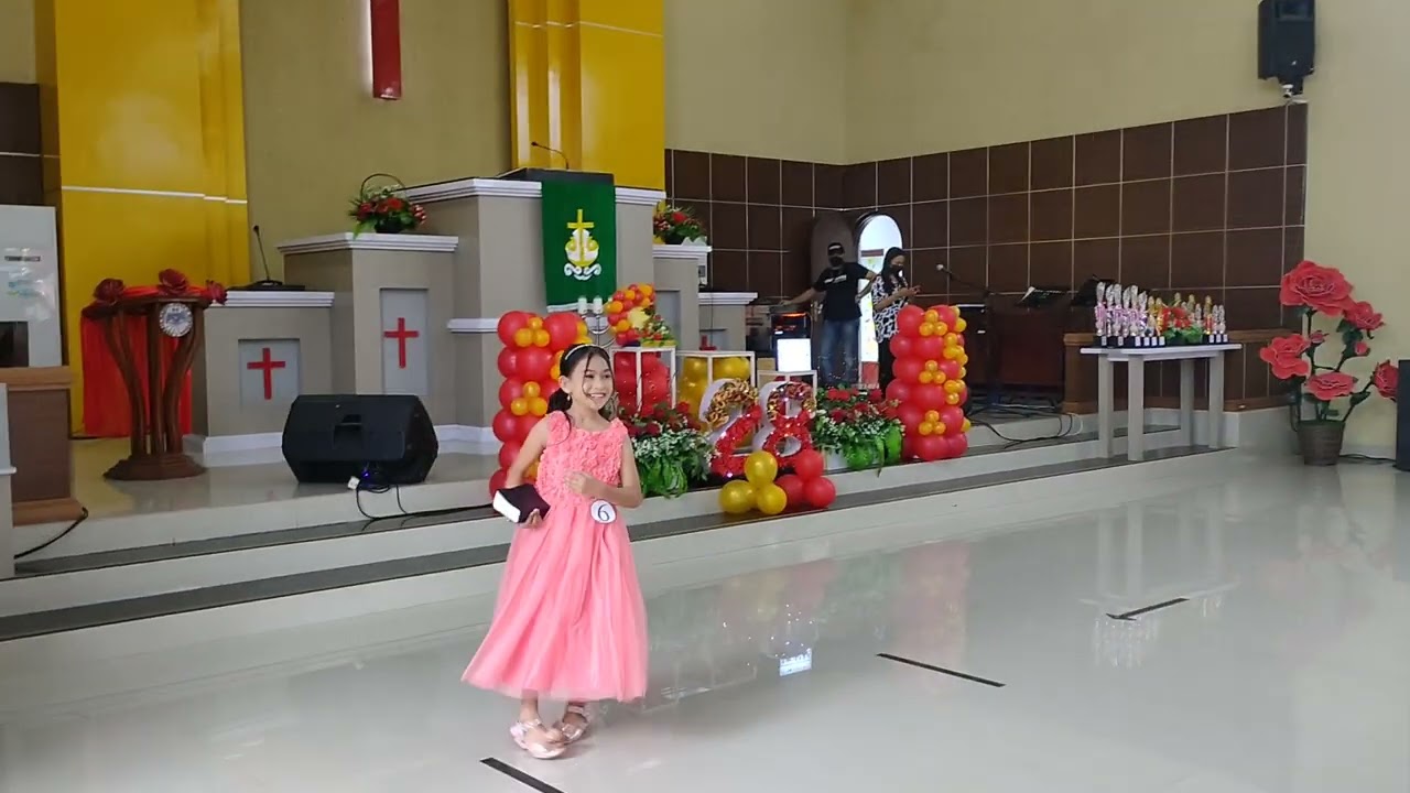 lomba busana gereja Wil.Bitung V 
