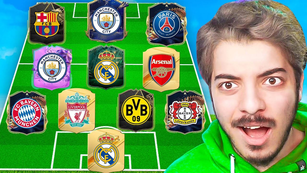 تحدي افضل لاعب من كل نادي !!