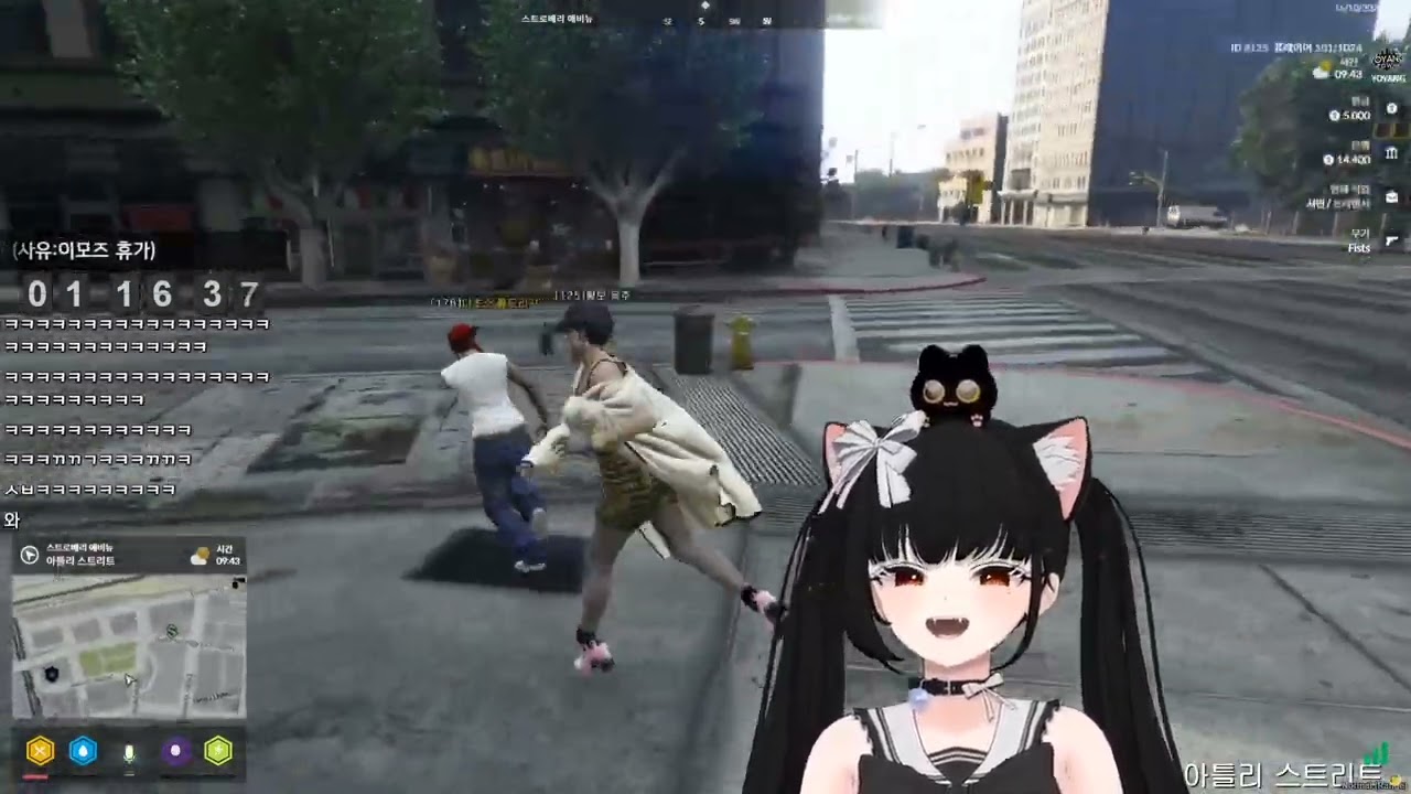 엄복동 해버리는 황보옥주 | GTA5 인생모드 요양타운