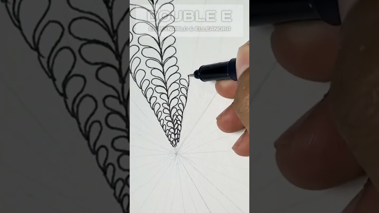 Freestyle 11 #art #doodle #nirmana #artwork #zentangleart #drawing #corak #corakdaun #pola #mandala