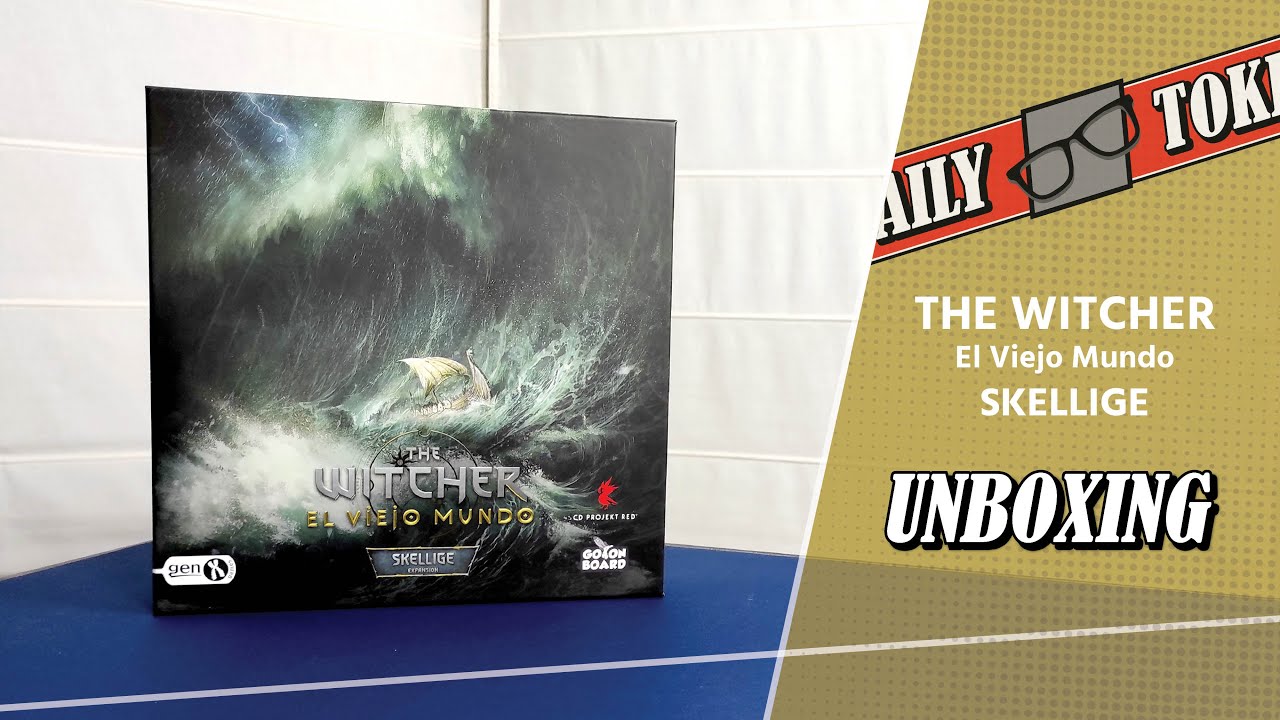 THE WITCHER: El viejo mundo / SKELLIGE (expansión) - Unboxing