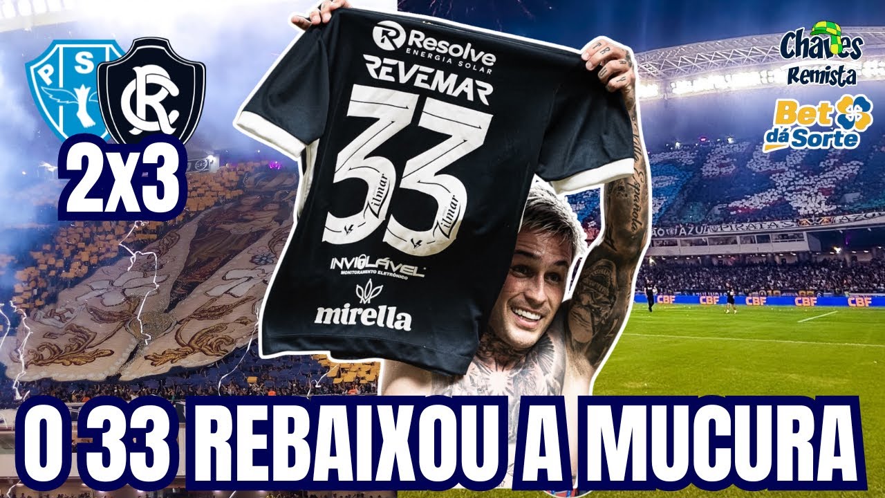 PAYSANDU 2 X 3 REMO | O CAMISA 33 REBAIXOU A MUCURA PRA SÉRIE C | O LEÃO SEGUE FOCADO NO ACESSO