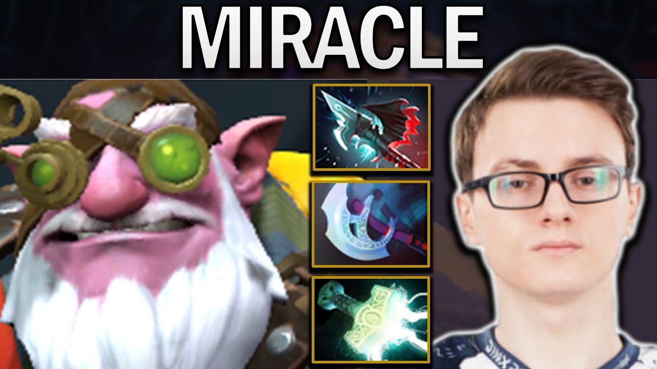 Sniper Dota 2 Gameplay Miracle with 1000 GPM - Mjolnir