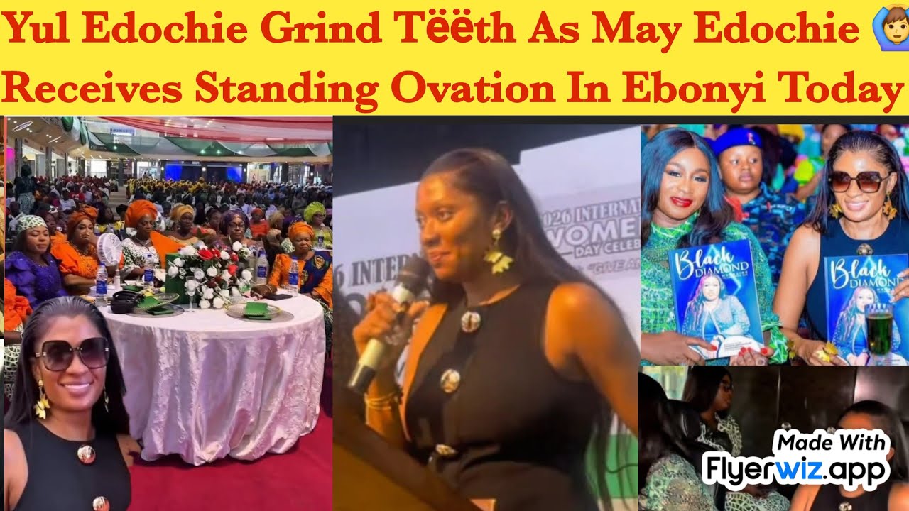 AREA DON RED 🚨 ~ YUL EDOCHIE GRIND TÊÊTH AS MAY EDOCHIE RECIEVES STANDING OVATION IN EBONYI 