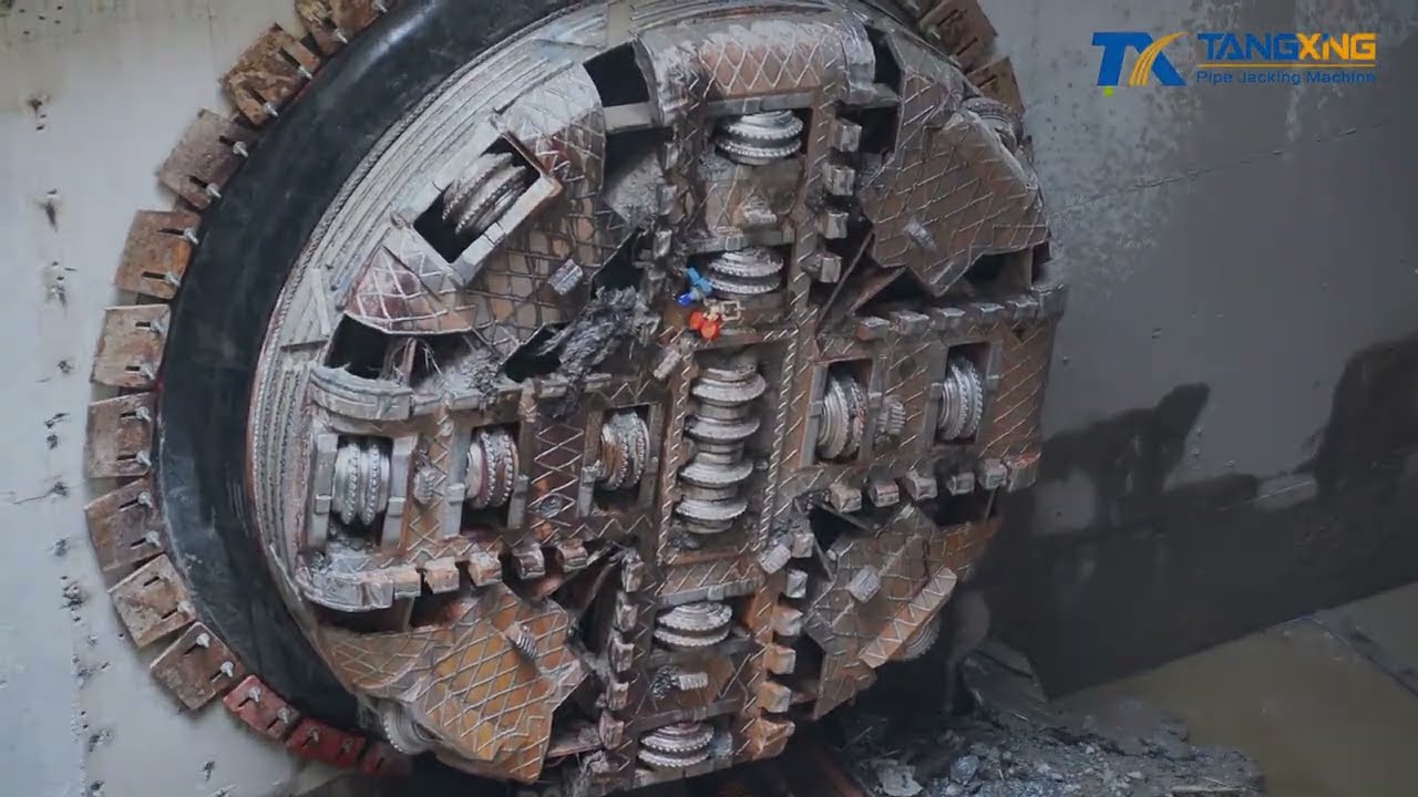 Tangxing  HRC2800mm Rock Pipe Jacking Machine  Completes Key Section of Foshan Cable Duct Project