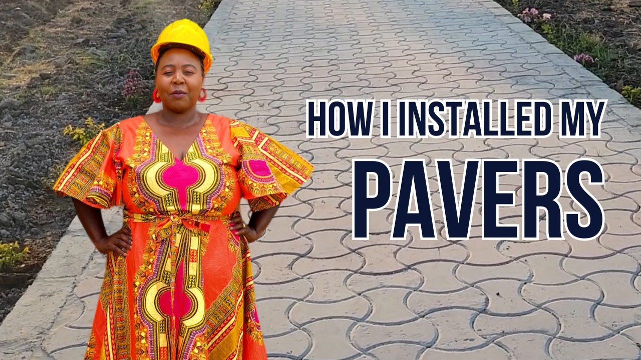 How I Installed Cement Pavers | Lusaka | Zambia