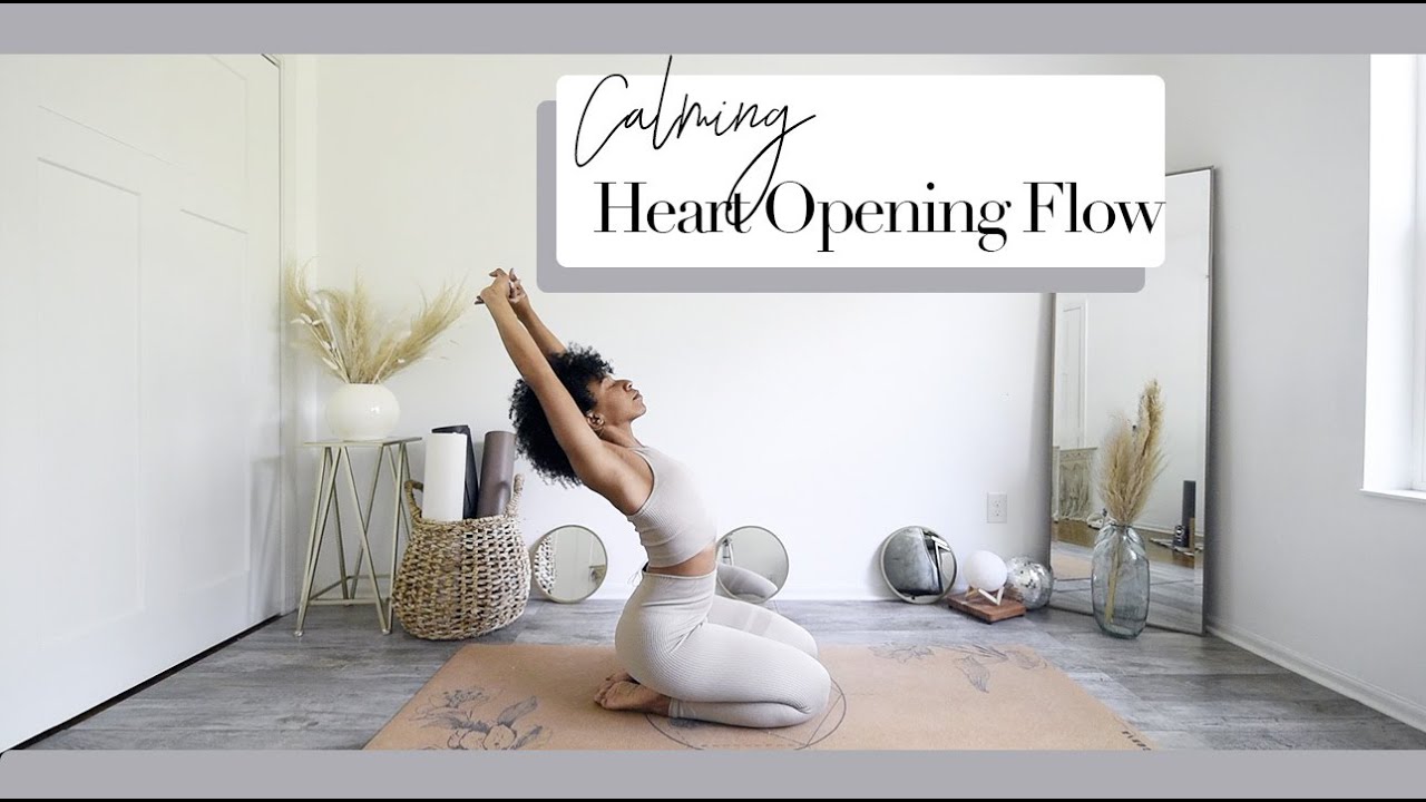 🤍🌟  Monday Morning - Calming Heart Openers - Total Body Yoga for All Levels!