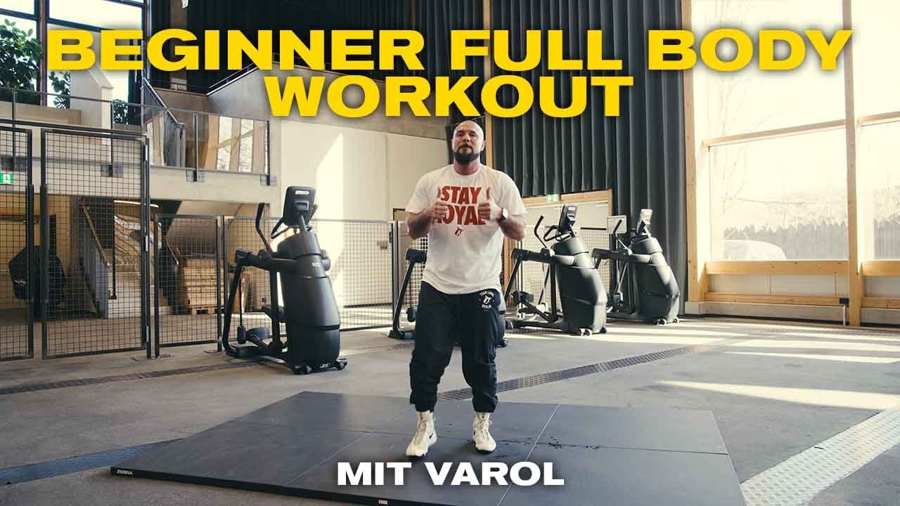 10 MIN. GANZKÖRPER WORKOUT (BEGINNER) / OHNE GERÄTE / MIT VAROL