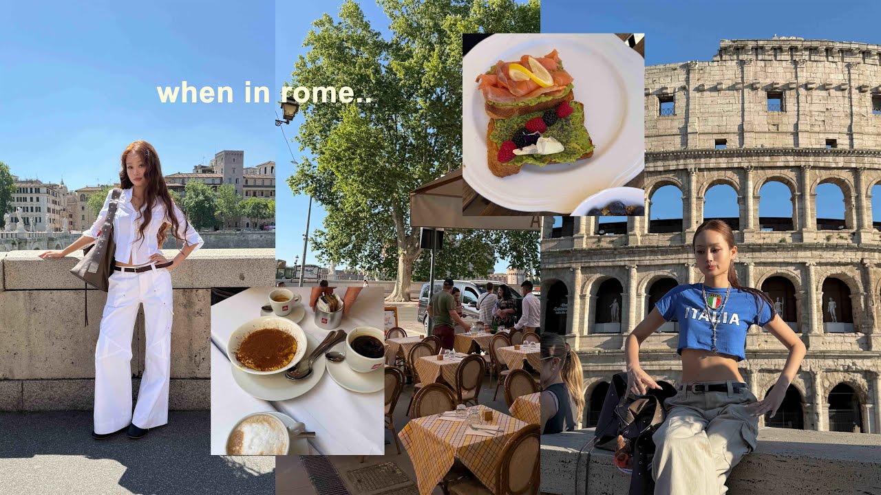 (eng)when in Rome..🇮🇹모든게 미감 넘치는 로마⭐️이탈리아 브이로그 ep.1