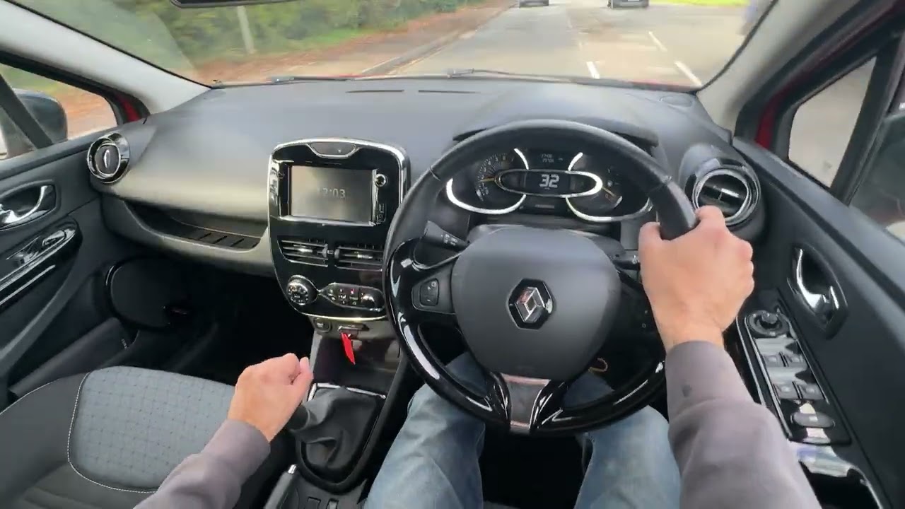 RENAULT CLIO MK4 IV TEST DRIVE POV TO THE CARWASH ASMR