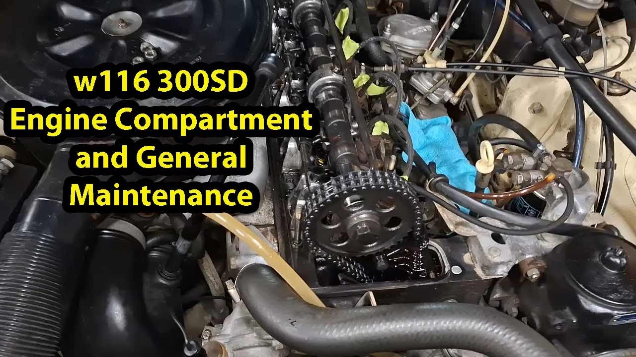 1979 Mercedes 300SD - Part 4 Engine Compartment and General Maintenance