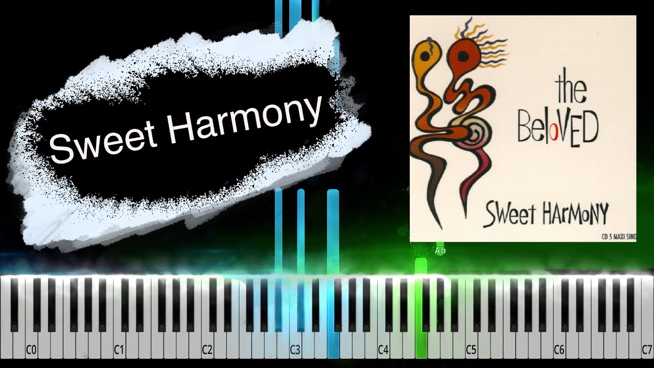 The Beloved - Sweet Harmony Piano Tutorial