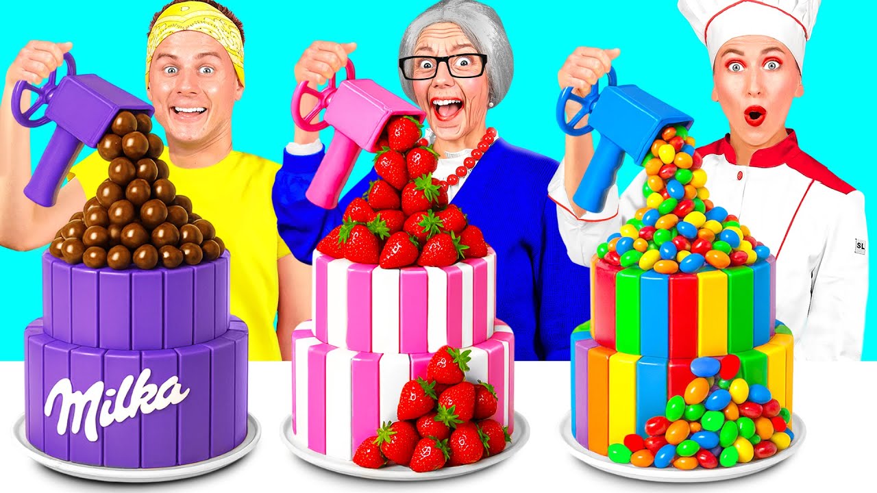 Кулинарный Челлендж: Я против Бабушки | Смешные Кухонные Моменты от Fun Teen