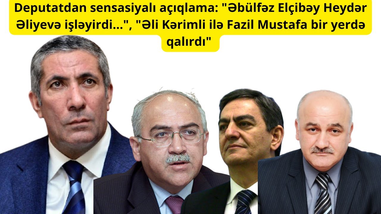 Siyavuş Novruzov Əli Kərimli, İsa Qəmbər, Arif Hacılını bu toyla bağlı tənqid etdi: Üç gün, üç gecə