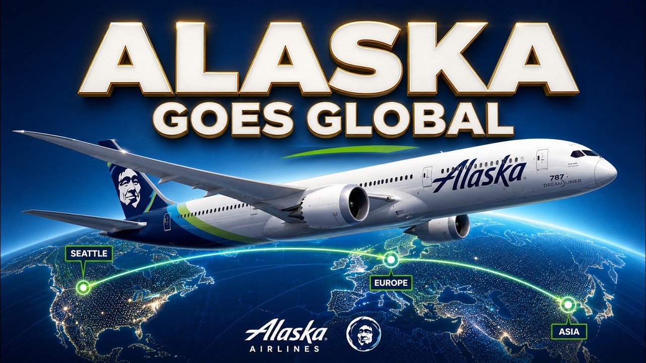 Alaska Airlines выходит на международный рынок: маршруты для Boeing 787 и план расширения до 2030...