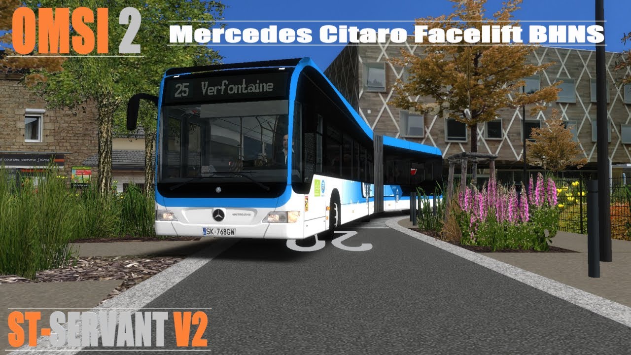 🚍 [ OMSI 2 ]  Mercedes Citaro G Facelift BHNS