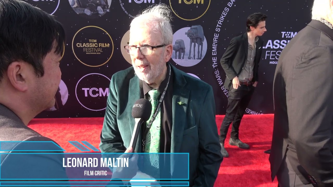 Leonard Maltin Carpet Interview at TCM Film Festival 2025