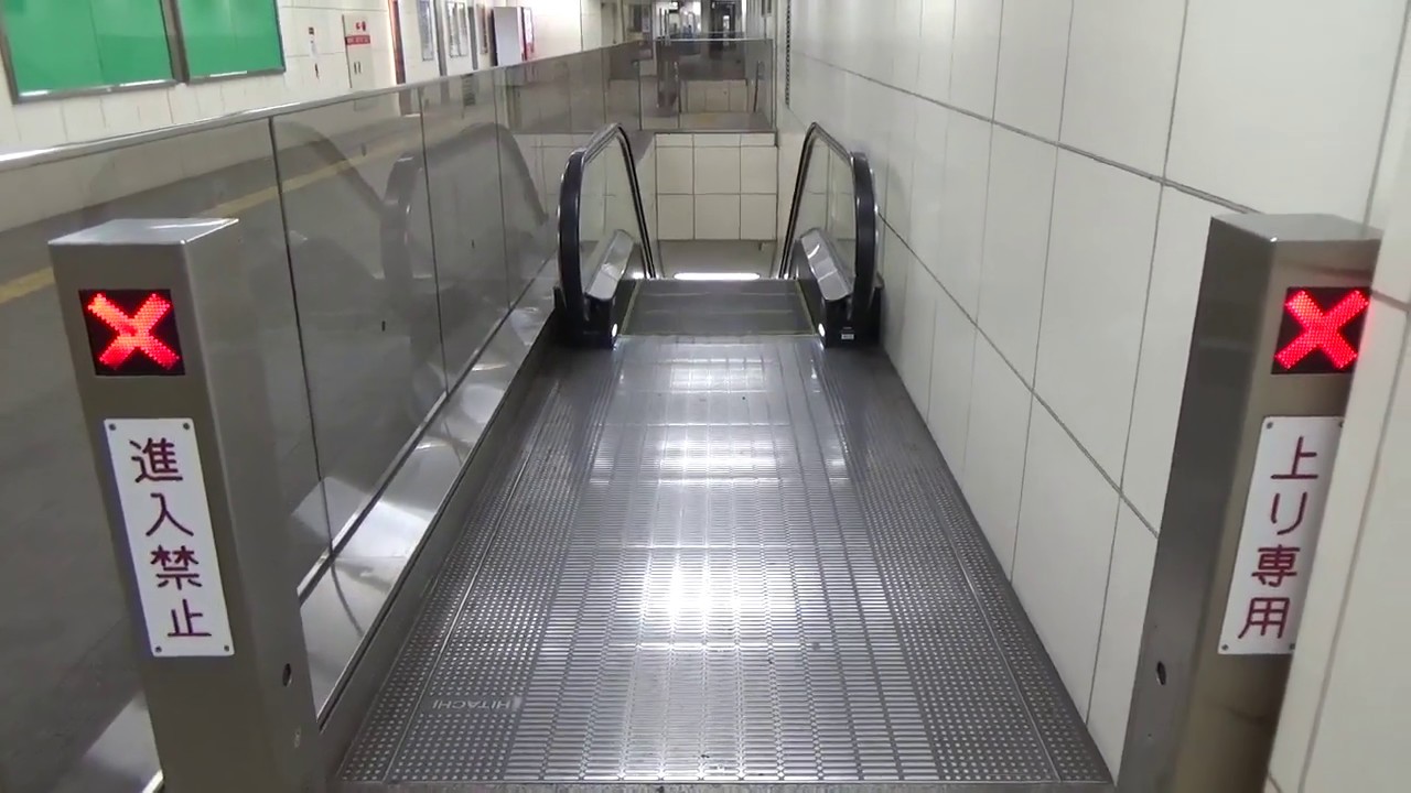 【逆走防止ブザー作動集１０連発！その５】エスカレーター