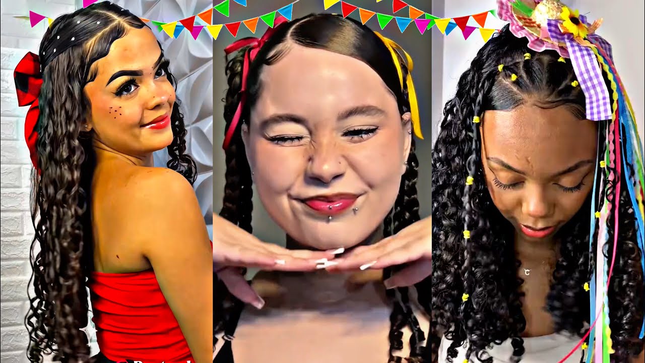 PENTEADOS PARA FESTA JUNINA #2 🪁| tiktok compilados
