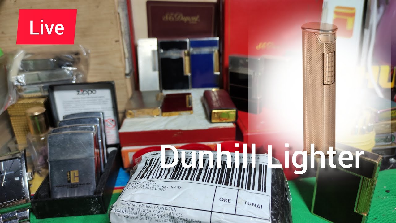 Live🛑 Repair Dunhill Lighter Made in swiss