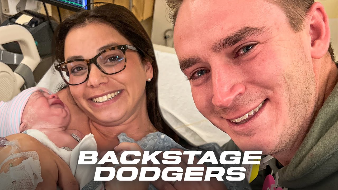 Evan & Elizabeth Phillips Welcome their First Child  - Backstage Dodgers Season 10 (2023)