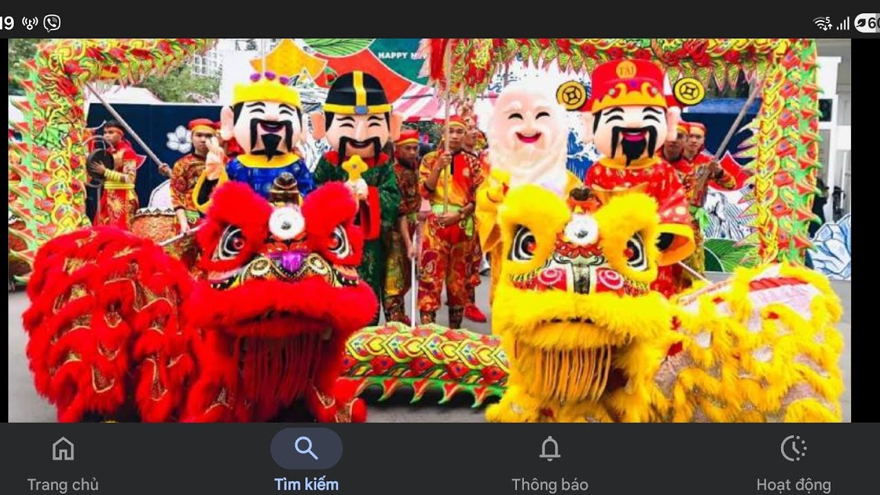 🥁 Mùng 5 Tết – Lân Sư Rồng gõ trống đón tài lộc
