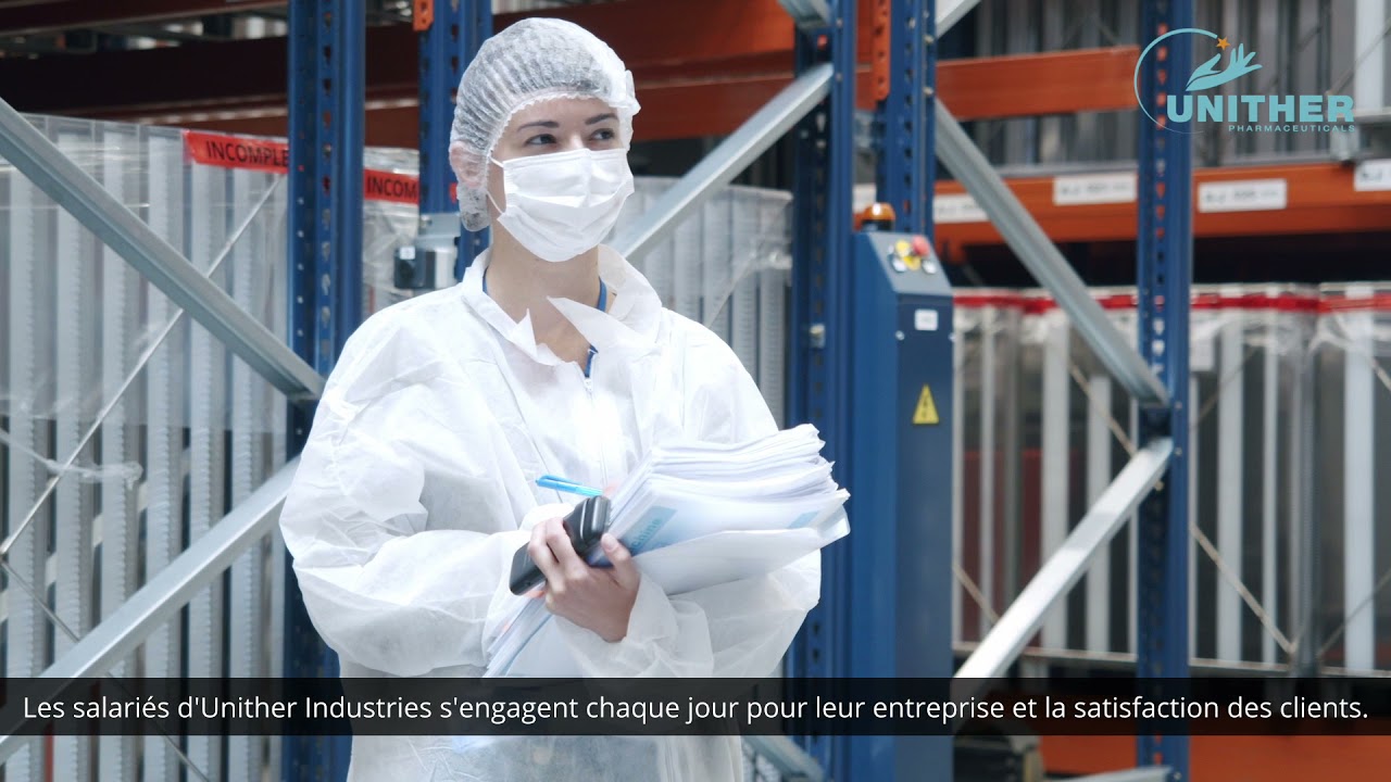 Unither Pharmaceuticals - Vid&eacute;o de pr&eacute;sentation du site Unither Industries (Gannat)