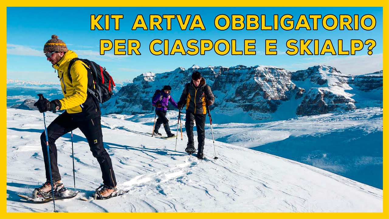 KIT ARTVA OBBLIGATORIO PER CIASPOLE E SCI ALPINISMO? Nuova legge 2022 | Trekking & Outdoor Tutorial