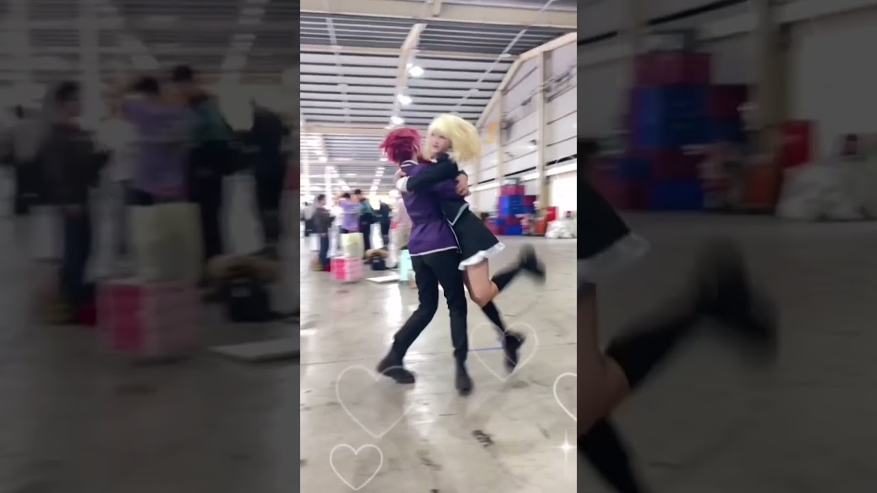 Yui and Ayato Cosplayer Having Fun Together #diaboliklovers #ayato #yui
