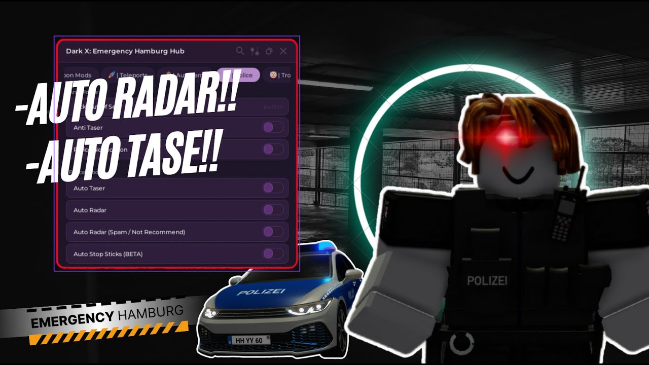 Emergency Hamburg Script Hacks PC/Mobile for Police
