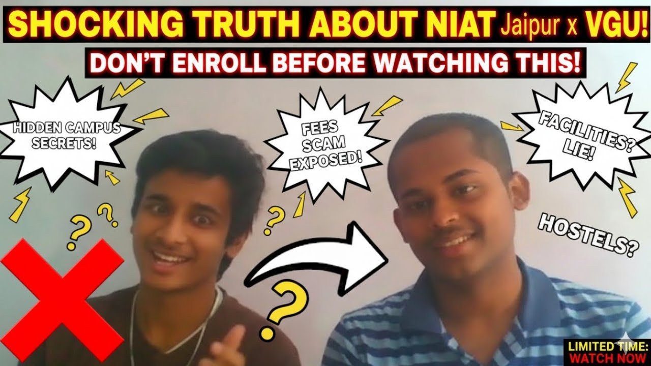 NIAT Jaipur X VGU: Everything You Need to Know About II Unmatched Talks X NIAT Jaipur