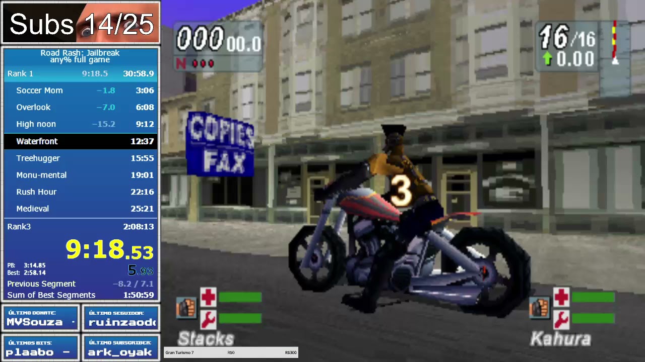 Road Rash Jailbreak - 1:42:10 (World Record)