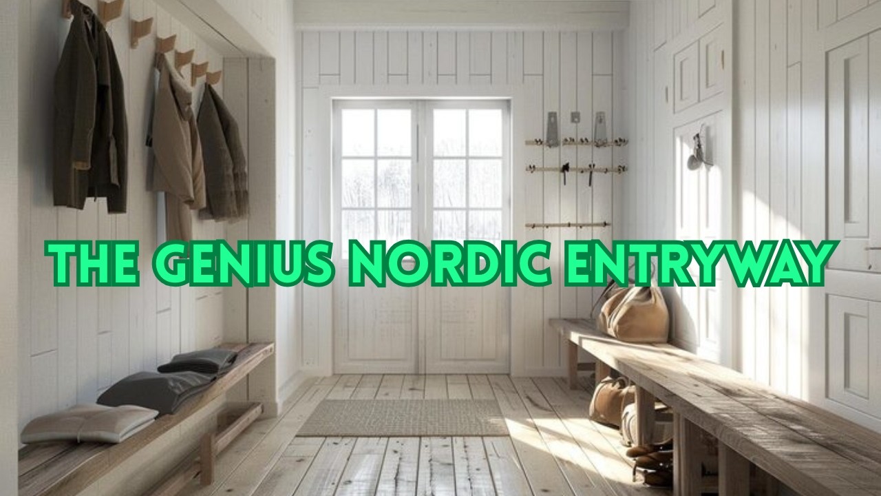 Why Nordic Homes Have WEIRD Entryways And Why They're GENIUS