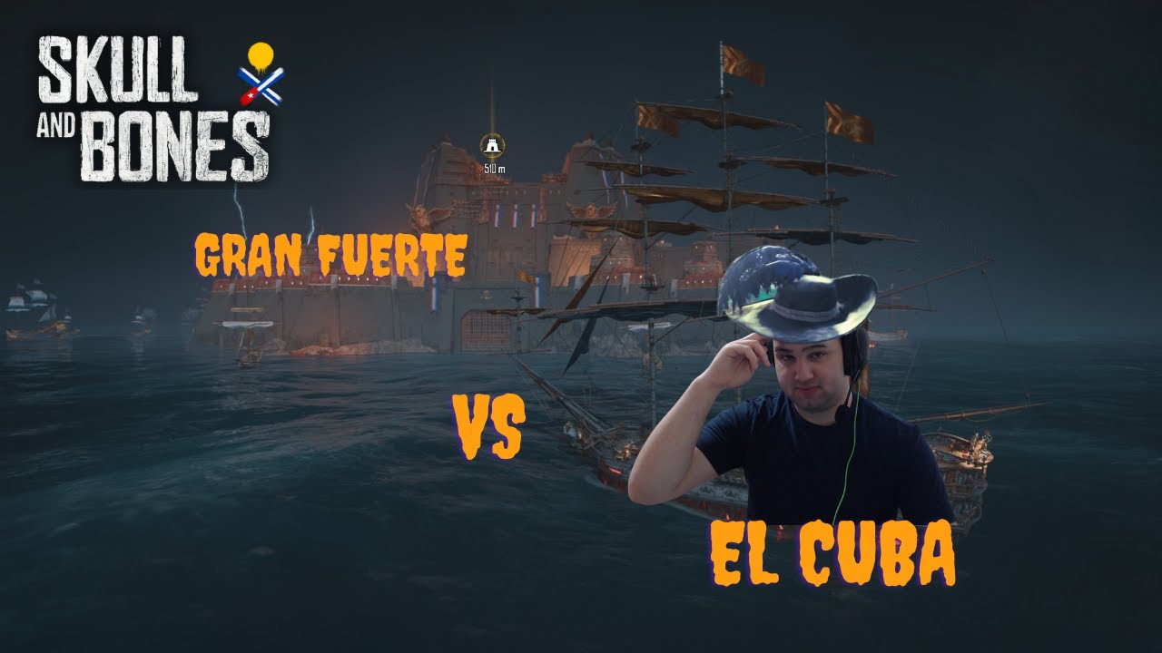 El Cuba vs el Gran Fuerte de Wolvenhol en Skull and Bones.
