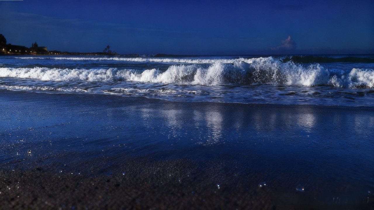 Fall Asleep in Minutes 🌊 Serene Night Ocean Waves