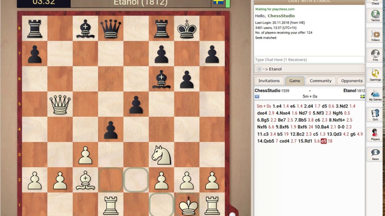 Chess Studio amateur trainning 2