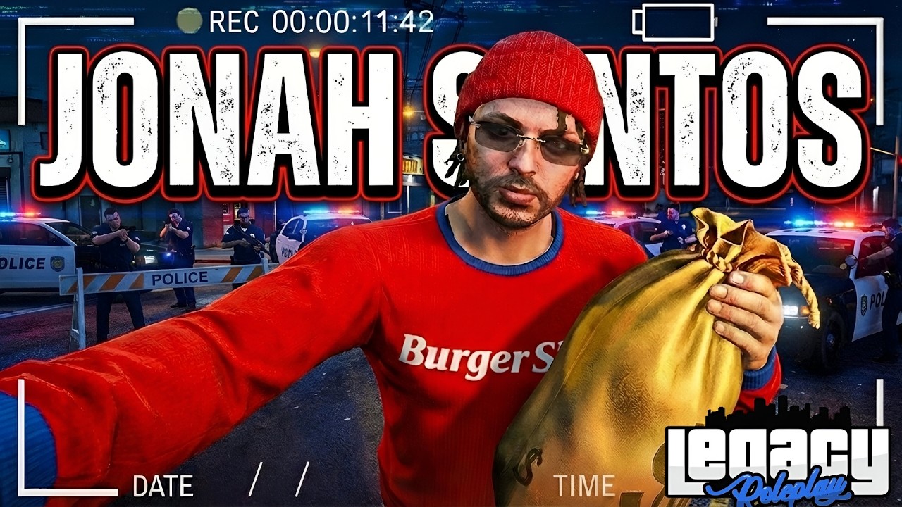 POLICE VS JONAH 😱 Can I Escape for the 3rd Time?! | GTA Legacy India #legacyrp #roleplay #gtarp