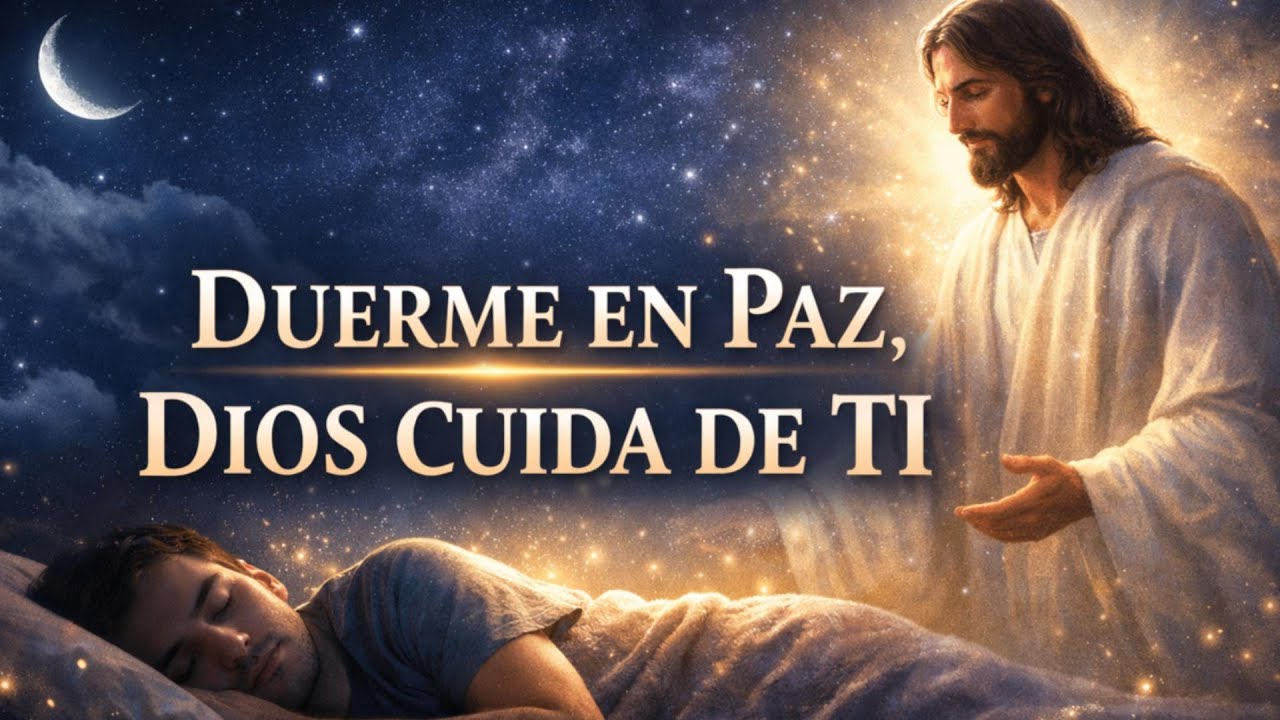 DUERME EN PAZ EN LAS MANOS DE DIOS | ORACIÓN NOCTURNA PARA DESCANSAR Y CONFIAR