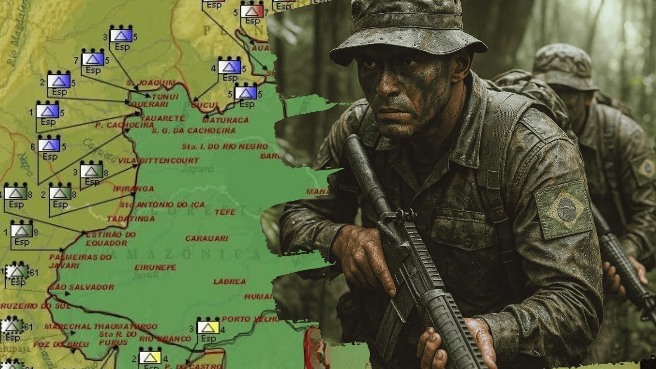 OS PELOTÕES ESPECIAIS DE FRONTEIRA E OS GUERREIROS DE SELVA