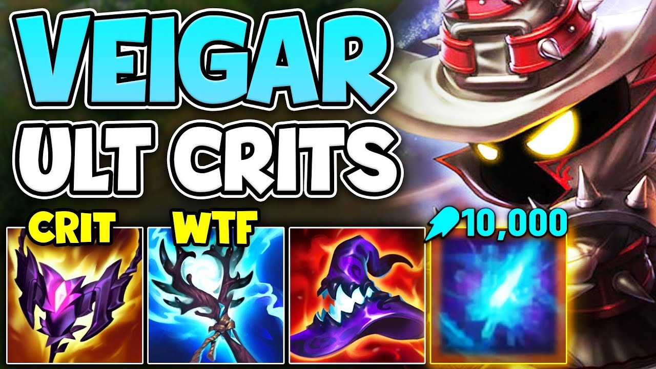 VEIGAR, BUT MY ABILITIES CAN CRIT SO EVERYTHING ONE SHOTS (1300+ AP NUKES)