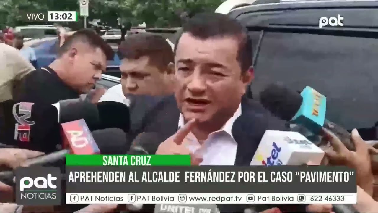 Aprenden a Johnny Fernández por caso de pavimentos
