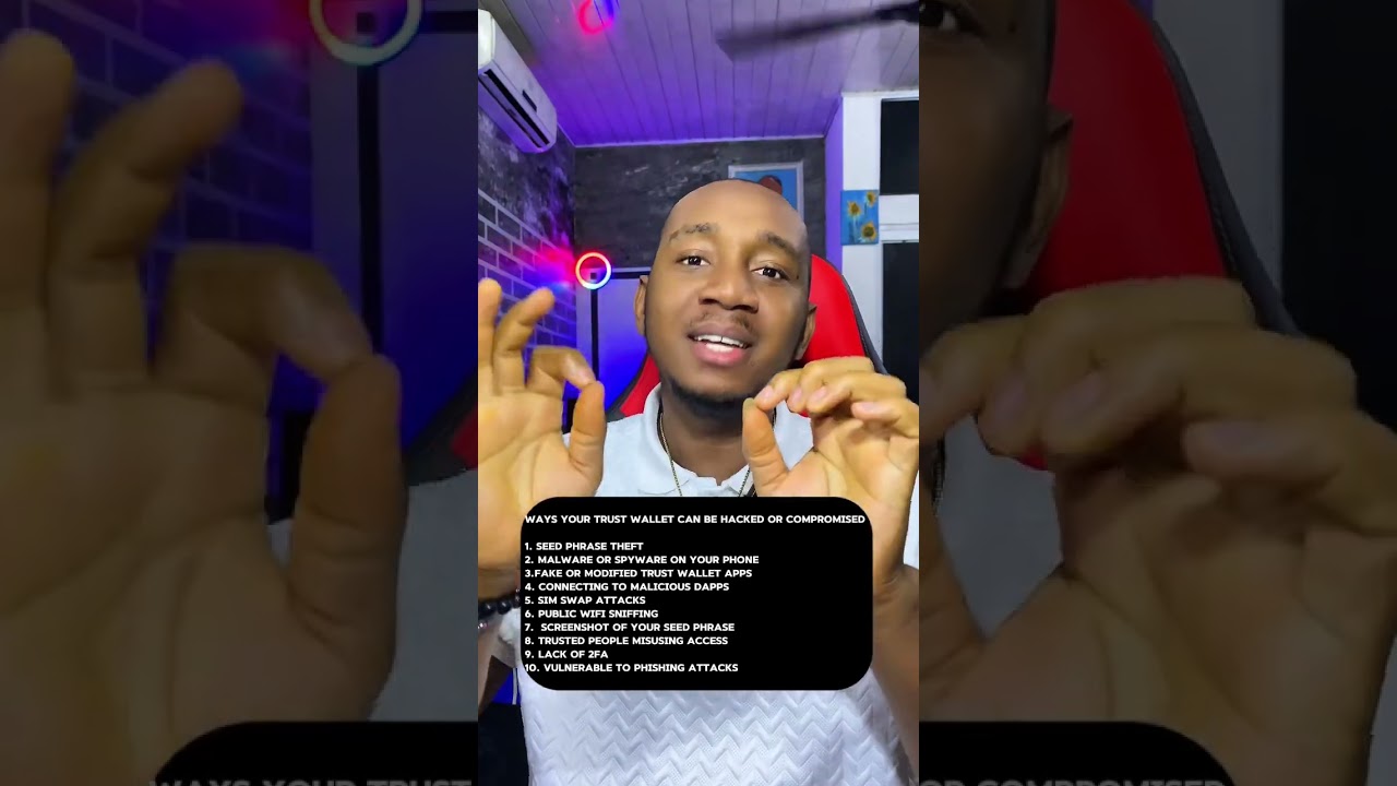 Is trust wallet safe ( do this so your funds don't get stolen on Trust wallet ) #trustwallet #crypto