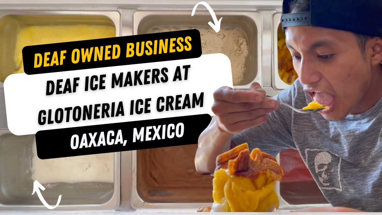 Deaf Owned Business - Glotoneria Ice Cream