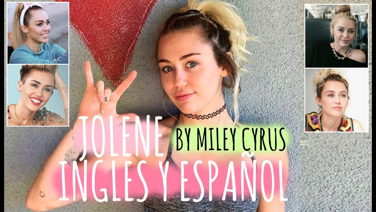 Miley Cyrus - Jolene lyrics ingles y espa&ntilde;ol
