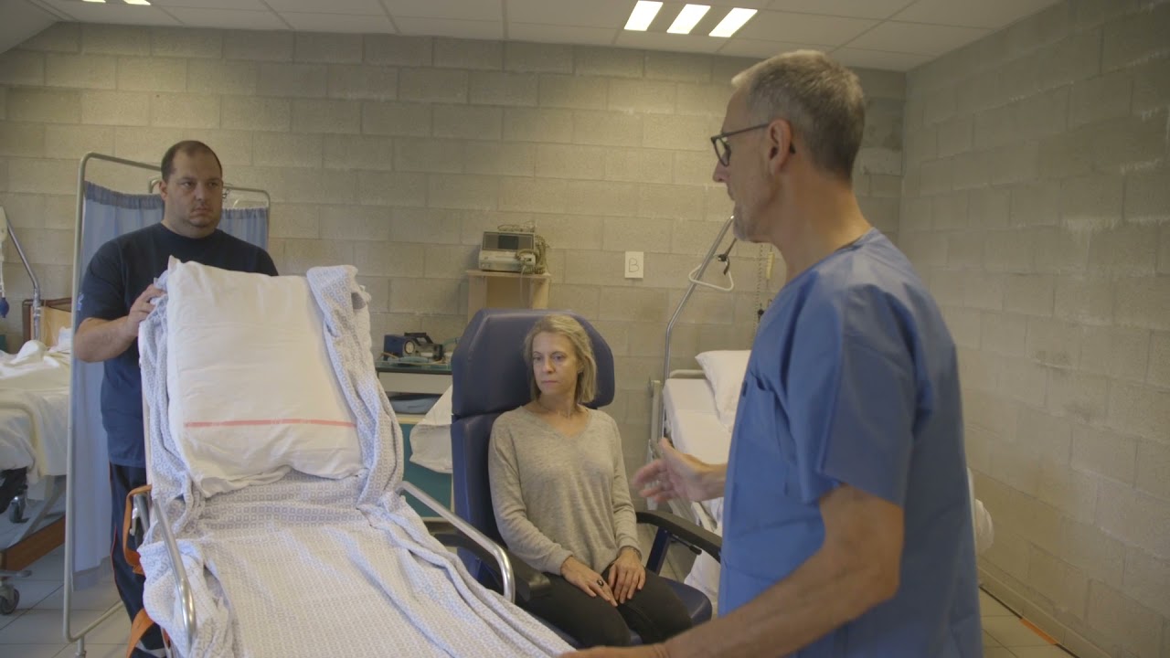 ATNUP - Mobilisation du patient chaise brancard