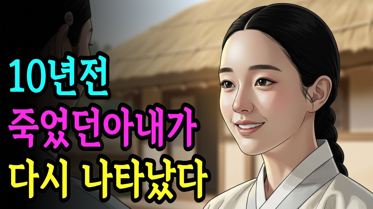 10년 전 죽었던 아내가 다시 나타났다 | 야담, 민담, 설화, 옛날이야기