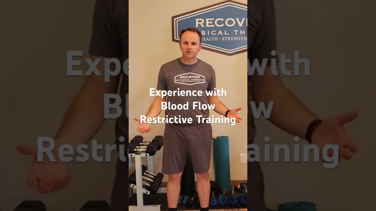 What is BRT or blood flow restrictive training?