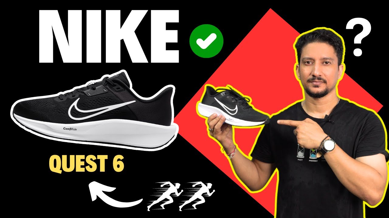 Best Running Shoes | Nike Quest 6 Running Shoes | 2024 | Hindi